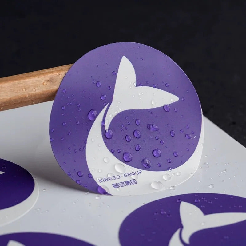 Etiqueta impermeable personalizada para botella de perfume con logotipo personal. Adhesivo a prueba de aceite para tazas, tazas y fiestas.