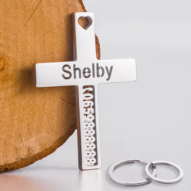 Personalized Pet ID Tag, Stainless Steel Cat Dog Collar Pendant Engraved Name and Phone Number Anti-lost Products Custom