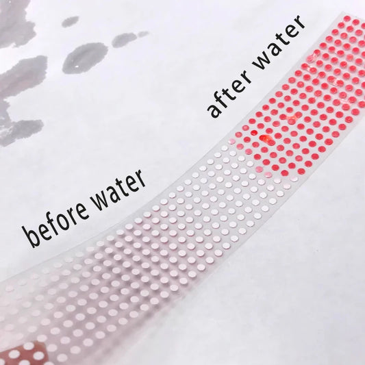 Circle Water Sensitive Security Seals Sticker, Liquid Damage Indicators Label for Phone Warranty, Tamper Seals for Eletronics