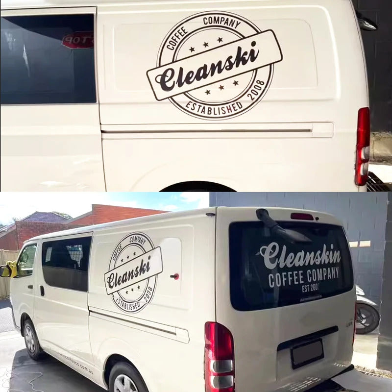 Custom Vinyl Car Sticker, Decal For Cars Auto Bicycle Motorcycle Window with Business Logo Telephone