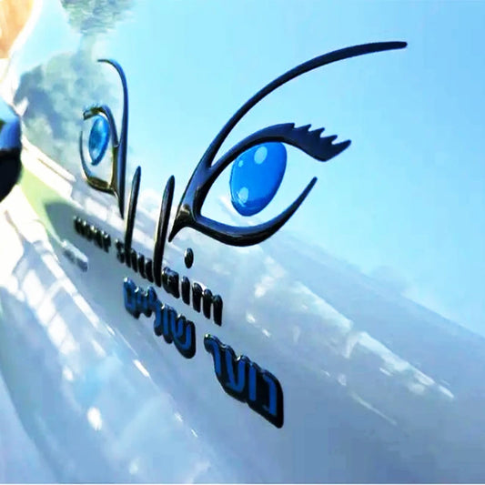 Custom Crystal Car Sticker, Personal Decal For Auto Motorcycle Windows with Company Logo Telephone