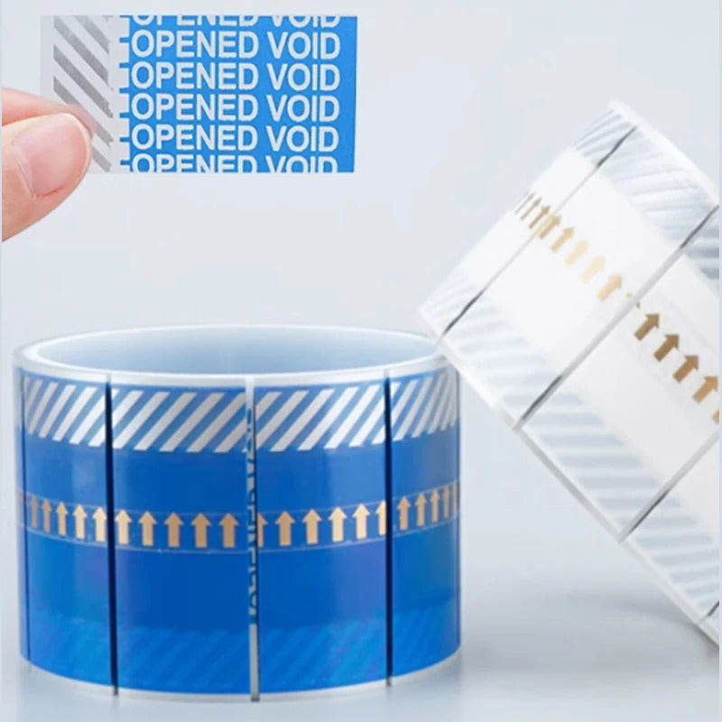 Transfer Tamper Evident Security Warranty Void Stickers/Labels/Seals
