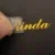 Custom Silver Transfer 3D Sticker, Metal Logo, Personalized Label, Self-adhesive Decal 50pcs