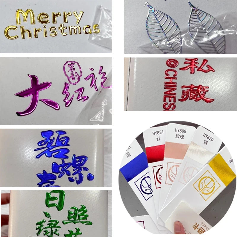 50pcs Custom Rose Gold Transfer Sticker, Self-adhesive Label On Bottles, Paper Bag, Kraft Paper and Leather Face