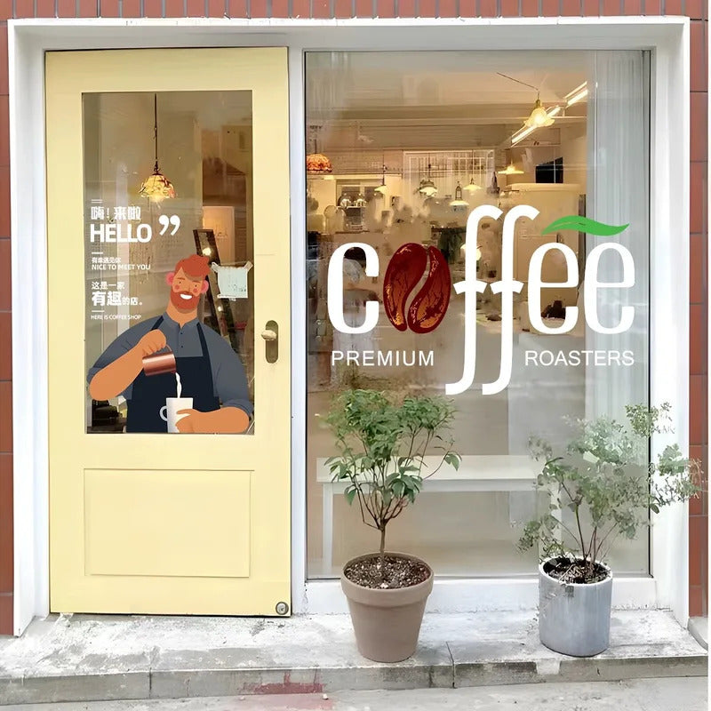Custom window sticker  with personal design 