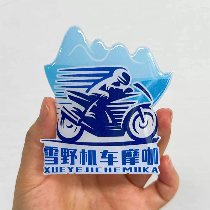 Custom Crystal Car Sticker, Personal Decal For Auto Motorcycle Windows with Company Logo Telephone