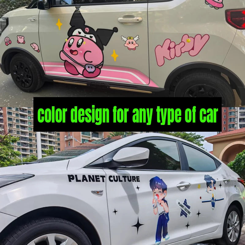 Custom Vinyl Car Sticker, Decal For Cars Auto Bicycle Motorcycle Window with Business Logo Telephone
