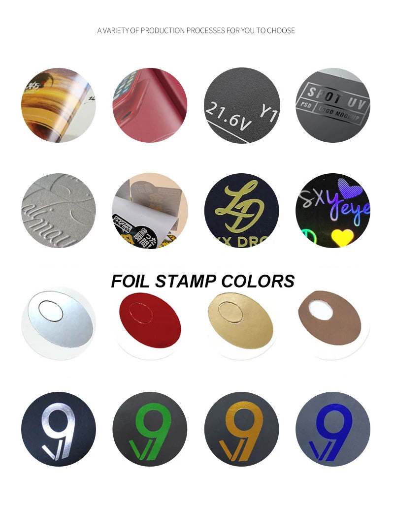50pcs Custom 3D Silver Transfer Sticker, Personal Logo Label Embossed Self-adhesive Stickers